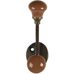 Настенный крючок коричневый 5x3x9 см 64782CH