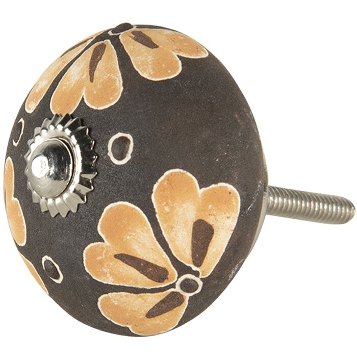 Дверная ручка коричневая 4x6 см 64789