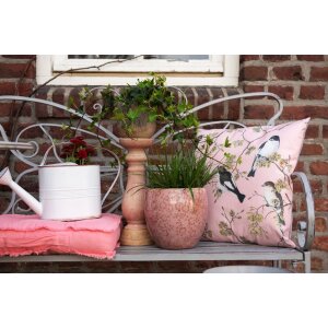 Цветочный горшок розовый Ø 18x17 см 6CE1250M