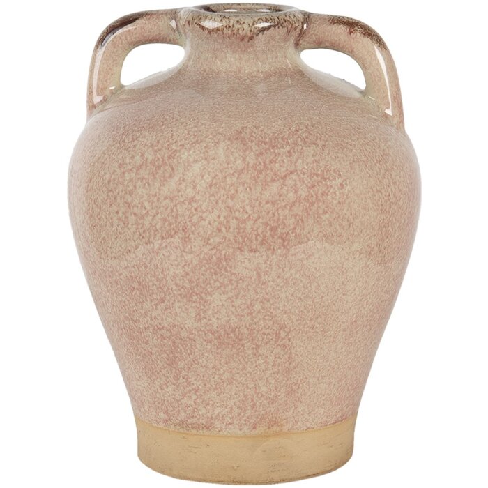 Ваза розовая Ø 19x25 см 6CE1266M