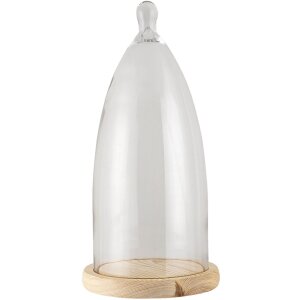 Прозрачная стеклянная банка Ø 19x41 см 6GL3006