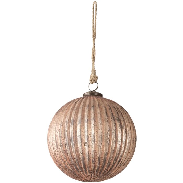 Елочная игрушка золотая Ø 16x16 см 6GL3111