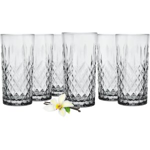 Стакан для питья серый Ø 7x15 см - 300 мл 6GL3470