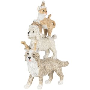 Украшение животные разноцветные 12x4x17 см 6PR4647