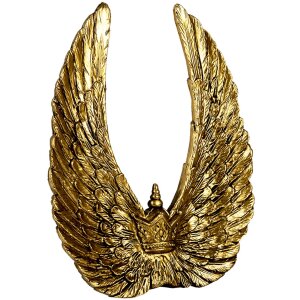 Декоративные крылья (2 шт.) серые 22x4x28 см 6PR4694