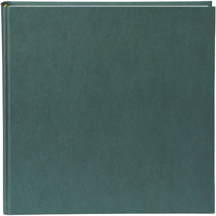 Фотоальбом Goldbuch конопляный канцелярский Midnight Green 25x25 см 60 белых страниц
