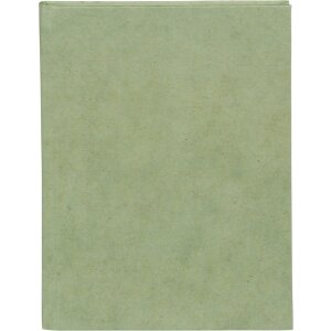 Пеньковый канцелярский блокнот Smoke Green 15x22 см