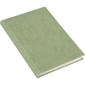 Пеньковый канцелярский блокнот Smoke Green 15x22 см