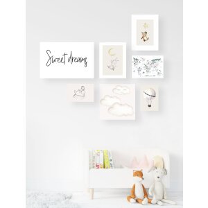 Самоклеящийся блок для фотографий из пенопласта черный (комплект из 2)