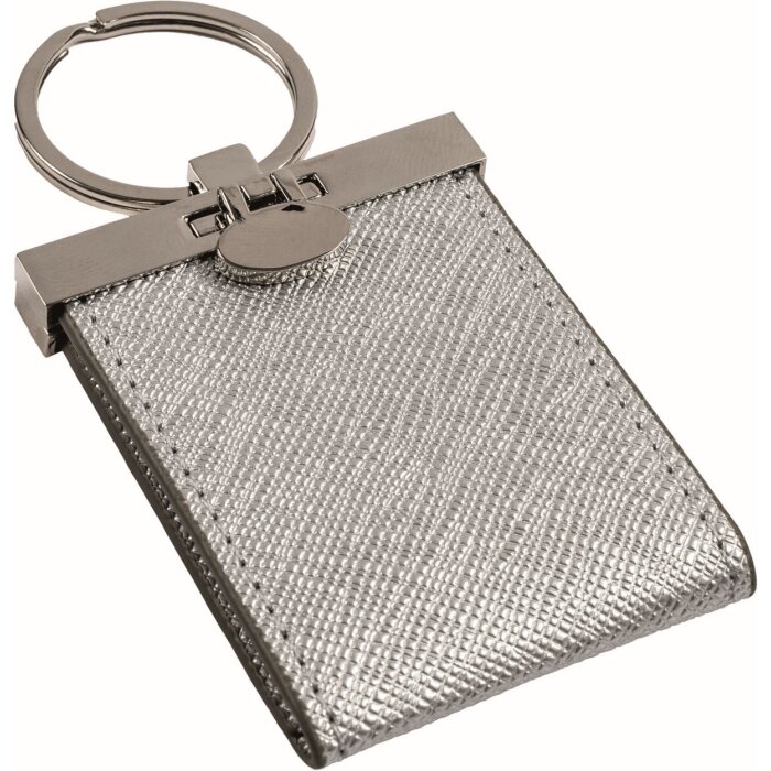 Walther Schlüsselanhänger PIMP AND CREATE silber für 2 Fotos 3,5x4,5 cm