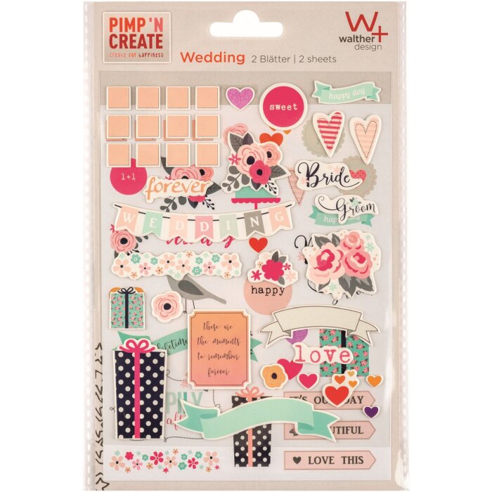 Вальтер свадебные наклейки PIMP AND CREATE