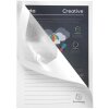 Exacompta 100 папок с окошками DIN A4 160г без пластика SUPER White