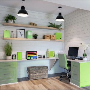 Exacompta Sammelmappe DIN A4 Iderama Anisgrün 3 Klappen Gummizug Maxi Capacity