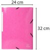 Exacompta Sammelmappe 3 Klappen Gummizug Maxi Capacity A4 Iderama Rosa