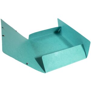 Exacompta Sammelmappe 3 Klappen Gummizug Maxi Capacity A4 Iderama Dunkelgrün