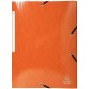 Exacompta Sammelmappe 3 Klappen Gummizug Maxi Capacity A4 Iderama Orange