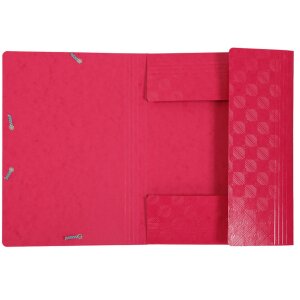 Exacompta 55220E Sammelmappe DIN A4 3 Klappen Gummizug sortierte Farben