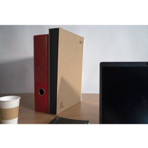 Exacompta Ordnungsmappe 24 Fächer A-Z Kraft DIN A4 25x33 cm