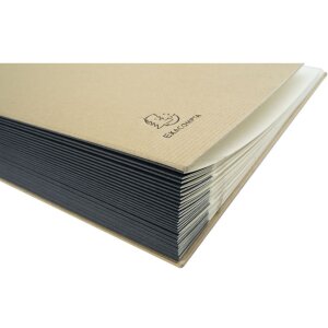 Exacompta Ordnungsmappe 24 Fächer A-Z Kraft DIN A4 25x33 cm