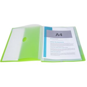 Exacompta Ordnungsmappe dehnbarer Rücken 8 Fächer DIN A4 Iderama sortiert