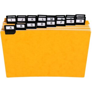 Exacompta 13758E 24 разделителя с вкладками для окон 148x210 мм