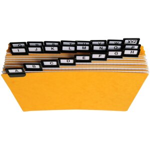 Exacompta 13758E 24 разделителя с вкладками для окон 148x210 мм