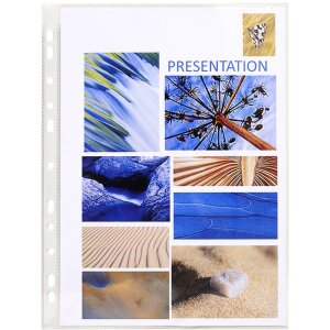 Exacompta упаковка из 100 карманов для брошюр...