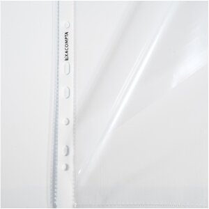 Exacompta 100 карманов для брошюр, открытые сверху и по бокам, гладкие DIN A4