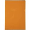 Exacompta 100 файловых папок гладкие ПВХ 130µ DIN A4 оранжевый