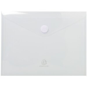 Exacompta упаковка из 5 рукавов для брошюр на липучке PP 200µ 24x18 см ассорти