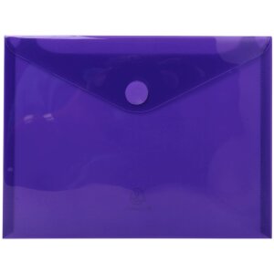 Exacompta упаковка из 5 рукавов для брошюр на липучке PP 200µ 24x18 см ассорти