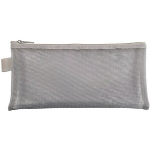 Сумка Exacompta на молнии из нейлона серебристого цвета...