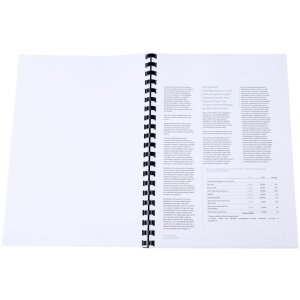 Коробка Exacompta 100 спиралей 16 мм ПВХ для переплета DIN A4 черная