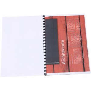 Exacompta 76101E 25 спиралей для переплета из ПВХ 6 мм для DIN A4 черный 21 кольцо на 20 листов