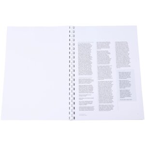 Спирали Exacompta 12 мм PVC 25 штук DIN A4 белые для 90 листов