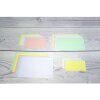 Exacompta Karteikarten A7 liniert 100 Stück Gelb 74x105mm 205g/m²