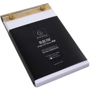 Блокнот Exacompta FAF 18,5x11,5см, N3. Точки - белый