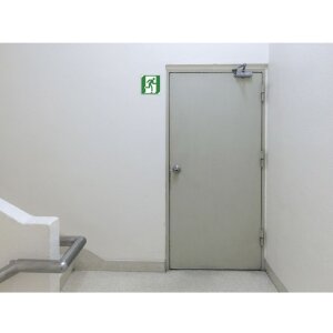 Знак эвакуации, правый 20 см