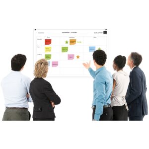 Exacompta Magnetplaner To do 90x59cm trocken abwischbar mit Zubehör