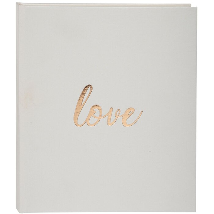 Гостевая книга Exacompta Любовь 21x19 см белая 140 белых страниц