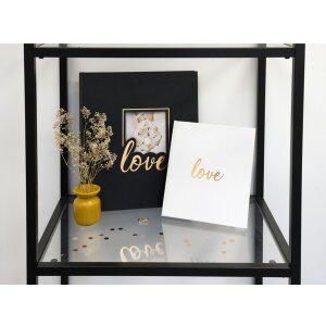 Гостевая книга Exacompta Любовь 21x19 см белая 140 белых страниц