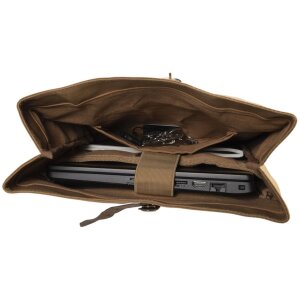 Рюкзак Exacompta 32x44x12 см бумажный кожаный Eterneco коричневый