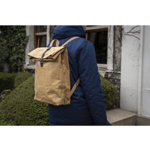 Рюкзак Exacompta 32x44x12 см бумажный кожаный Eterneco коричневый