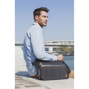 Сумка через плечо Exacompta Exactive для ноутбуков до 14 дюймов черная 38x30,5x10 см