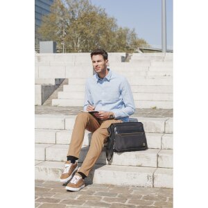 Сумка через плечо Exacompta Exactive для ноутбуков до 14 дюймов черная 38x30,5x10 см