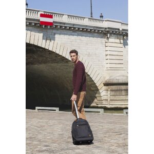 Бизнес-рюкзак Exacompta на колесиках Exabusiness Exactive черный