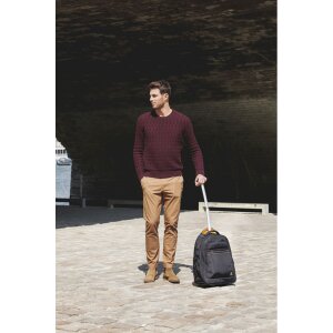 Бизнес-рюкзак Exacompta на колесиках Exabusiness Exactive черный