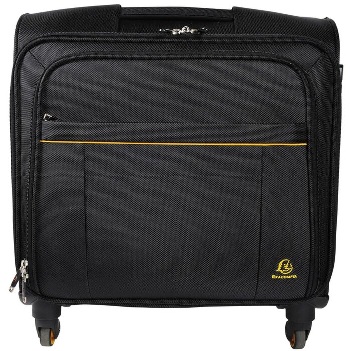 Exacompta Trolley für Notebooks bis zu 15,6 Exactive 4 Rollen Schwarz