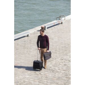 Exacompta Trolley für Notebooks bis zu 15,6 Exactive 4 Rollen Schwarz