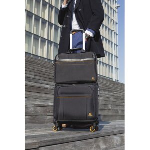 Exacompta Trolley für Notebooks bis zu 15,6 Exactive 4 Rollen Schwarz